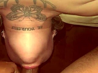 yo my cotton throat slut girlfriend swallows it all sloppy