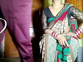 Bangladeshi landlady impressed and fucked hard doggystyle by tenant in homemade indian hardcore