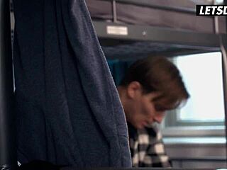 Jenny Wild Gets Pounded Hard In Foreign Hotel Room By Letsdoeit Stud