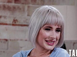 jessie saint and lulu chu ride neighbors cock in hot threesome action