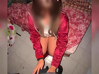 Blonde College Girl in Sports Uniform Takes Huge Cock from Shy Mexican Student