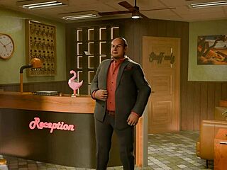 stepmom maid with huge tits and monster cock rides cowgirl in public stockings