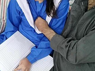 Oh no, desi student pounded by stepdad's cock in taboo indian fuck! 👨‍🎓🍆