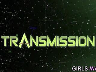 Watch these cute babes in heels tribbing and fingering each other wildly