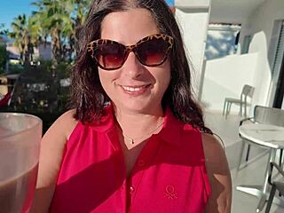 early morning hotel quickie with horny stepmom's hairy wet pussy creampie