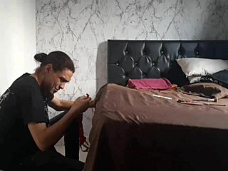 Stepsister begs intense doggystyle fuck stepdad cant match