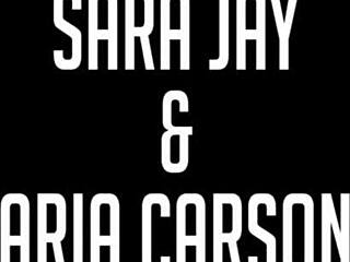 hey sara jay why so horny with lesbian aria carson dildo play?