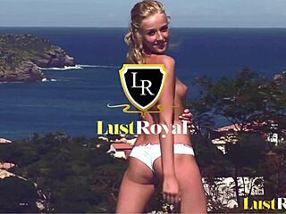 check out this young blonde in stockings sucking and riding cock