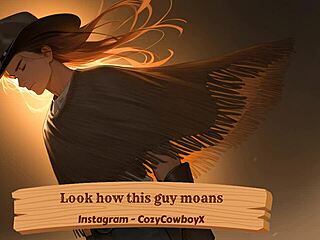 Watch This Guy Moan Wildly From Erotic Orgasm Overload