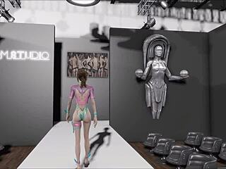 boom! sexy brunette hentai anime babe gets railed in fallout 4 style!