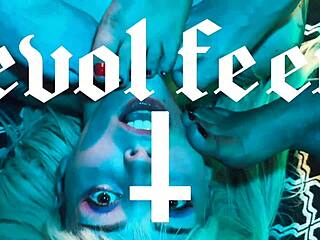 kinky foot party tempts bound feet licking and domination