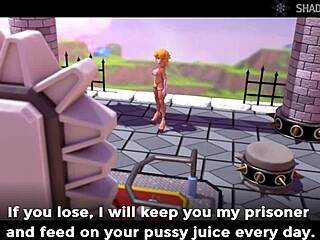whoa princess peach gets punished hard in the castle 😈🔥