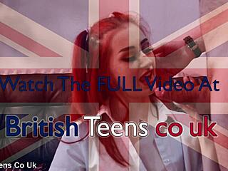 Skinny Redhead's Cum Swallow Bliss