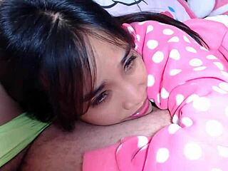 She woke up craving to swallow thick cum from stranger's huge cock in morning lust