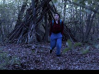 Lost in woods, bound valentina nappi gags on cock like frozen fuck doll!