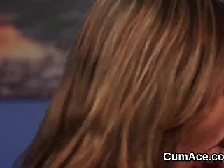 wicked honey gulps down massive facial cumshot