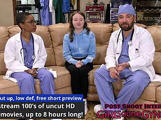 Serena Morgan's Latex-Gloved Ass Fingered in Humiliating Soccer Physical