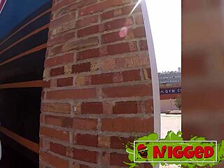 scared redhead albaan gets horny for bbc outdoors after flashing tits