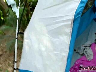 Wild prostitute orgy in the woods! Teens and friends go hardcore group fuck frenzy