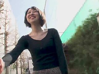 College Girls' Unexpected Handjob and Creampie Stop on the Way Home