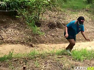 university girl fucked forest by two bikers all styles cumshot