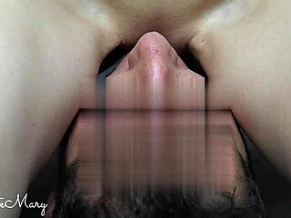 russian best friend squirts massively on face during homemade facesitting ride