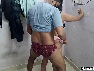 oh man desi aunty's hot pussy gets fucked hard by big cock in silk homemade indian style 😍🔥