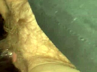 Black hooker hairy beaver fucked outdoors on car hood