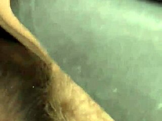 Black hooker hairy beaver fucked outdoors on car hood