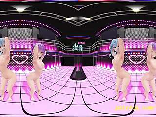 Novr MMD Suitowa's Nude Dance Teases in 3D Hololive Hentai Glory