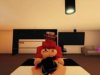 pink haired teen slut chokes on big cock then gets rough interracial pounding