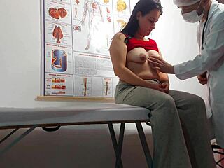 Ginecologist Fingers Asshole Then Fucks Tight Patient Hard