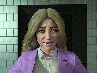 i crave my curvy futanari boss's huge cock in this interracial hentai episode one