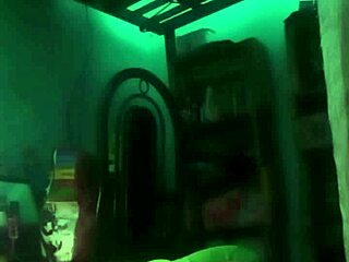 ever wonder how this latina couple heats up their dark homemade webcam night?