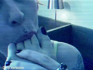 she ties him up for foot fetish choking and dirty pussy worship