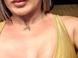 Met Gym Blonde with Swollen Pussy for Deep Fuck!