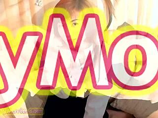 ladyboy toom slips into lingerie and starts jerking her hard cock solo