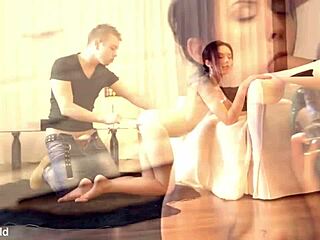 midnight heels slave drops to knees for brutal blowjob!