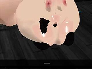 Two busty twin asses get doggystyle fucked by monster cock in interracial frenzy