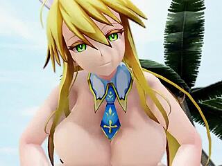 you want this big tits bunny slut riding cowgirl cumshot close-up?