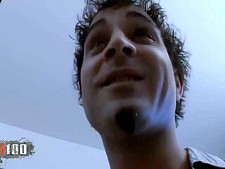 young french brunette chrystal gets fucked hard by jorge in homemade rough quickie!