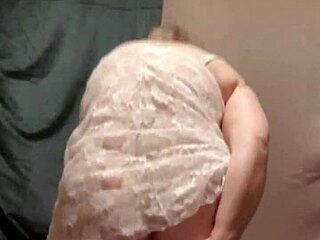 French Maid Slave Bound Outdoor with Plug Vibro Tease