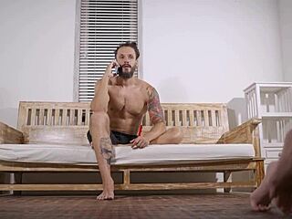 i spot cute blonde teen babe, seduce her quick then tie up spanking homemade