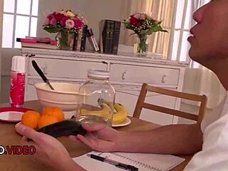 Mature Japanese Beauty Sucks Cock Before Her Shaved Pussy Takes a Hardcore Creampie Load