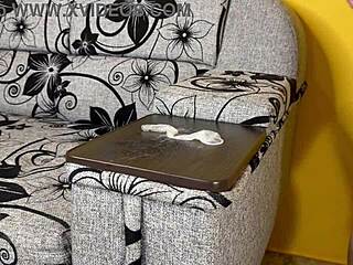 Hot Wife Displays Cum-Drenched Pussy and Ass to Cuckold Hubby After Hard Cheating Gangbang Doggystyle