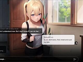 hot blonde teen neighbor gets hard fucked, blown, and creampied in ai erotic tale