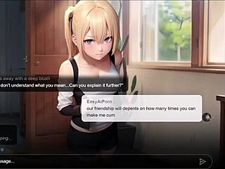 hot blonde teen neighbor gets hard fucked, blown, and creampied in ai erotic tale