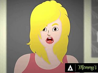 Mommy's boy and roommate masturbate together after catching each other