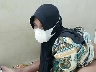 damn fucking this cheating housewife doggystyle with her big tits pussy 😈🍑