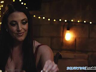 Big Tits Babe Gushes Squirting Orgasms From Intense Bedroom Oral